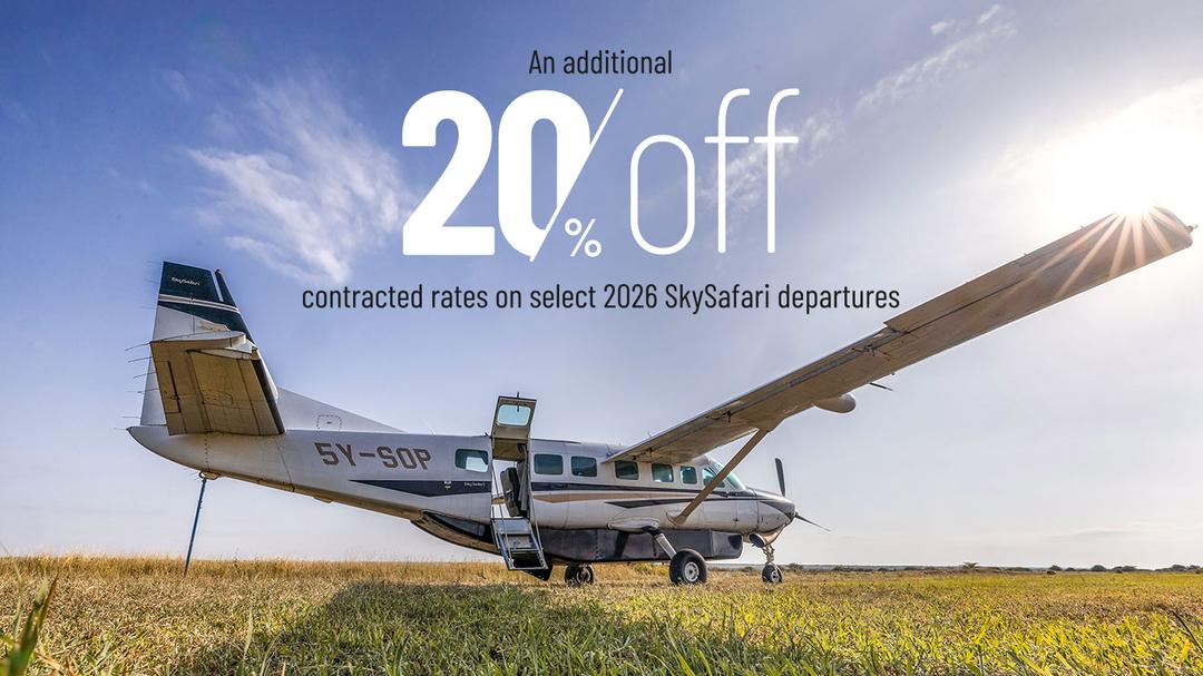 20% off select departures